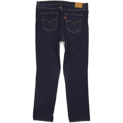 Levi's 724 Men Blue Straight Slim Stretch Jeans W33 L28