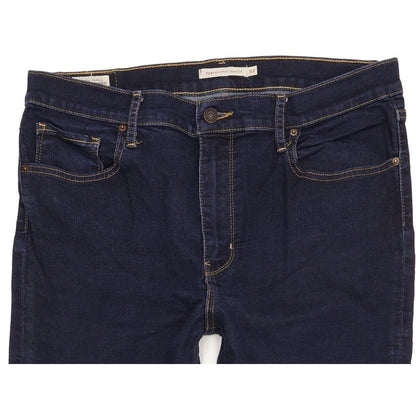 Levi's 724 Men Blue Straight Slim Stretch Jeans W33 L28