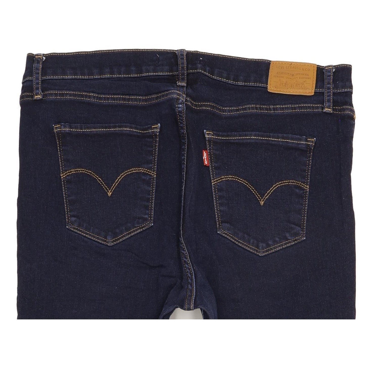 Levi's 724 Men Blue Straight Slim Stretch Jeans W33 L28