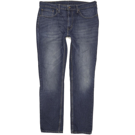 Levi's 511 Men Blue Straight Slim Stretch Jeans W36 L32