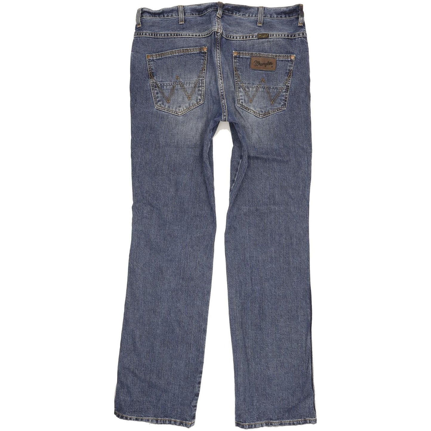 Wrangler Alaska Men Blue Straight Regular Jeans W36 L34