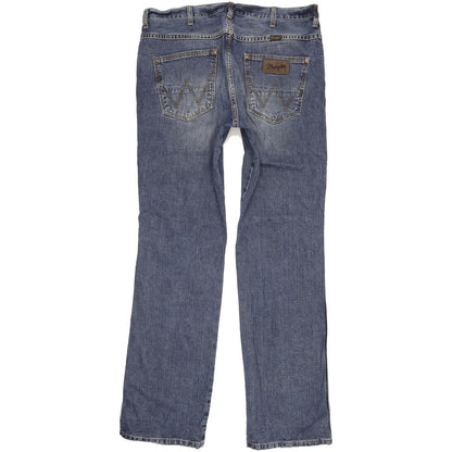 Wrangler Alaska Men Blue Straight Regular Jeans W36 L34