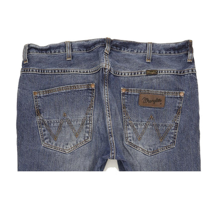 Wrangler Alaska Men Blue Straight Regular Jeans W36 L34