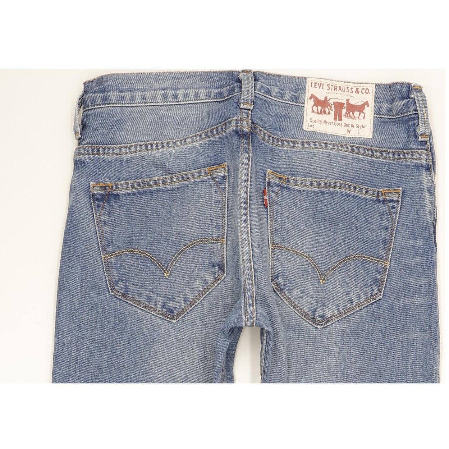 Levi's Men Blue Straight Regular Jeans W30 L30