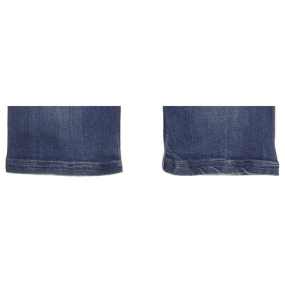 Lee Rider Men Blue Straight Regular Stretch Jeans W32 L24