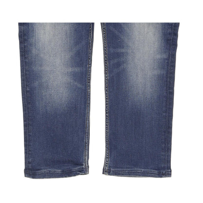 Lee Rider Men Blue Straight Regular Stretch Jeans W32 L24