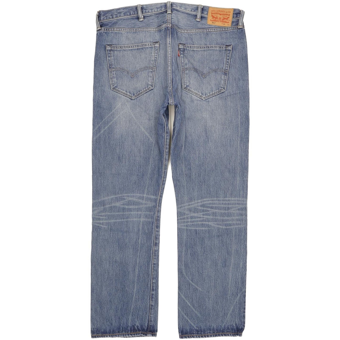 Levi's 501 Men Blue Straight Regular Jeans W38 L31