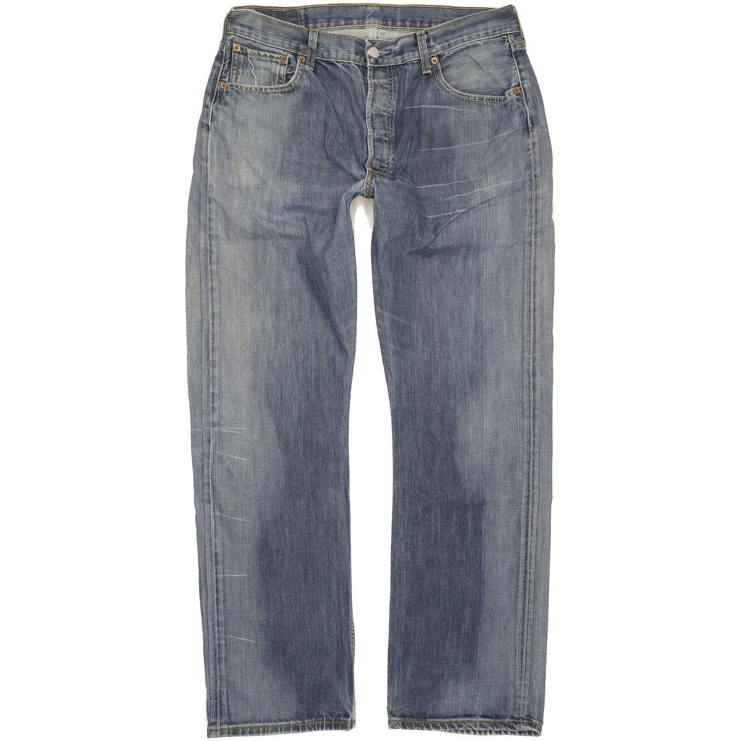 Levi's 501 Men Blue Straight Regular Jeans W36 L33