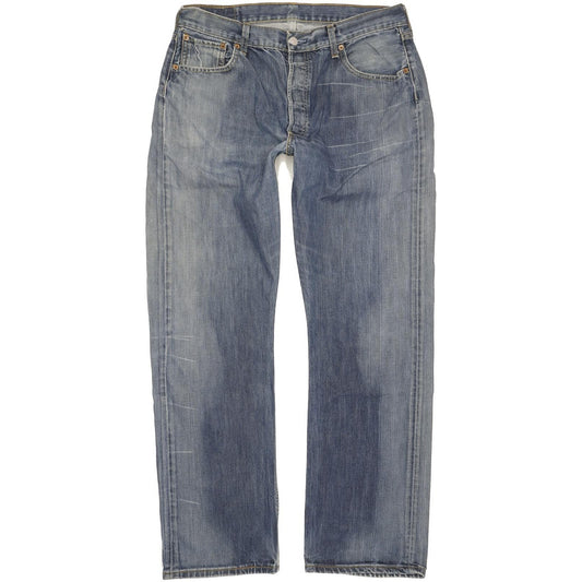 Levi's 501 Men Blue Straight Regular Jeans W36 L33