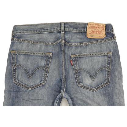 Levi's 501 Men Blue Straight Regular Jeans W36 L33