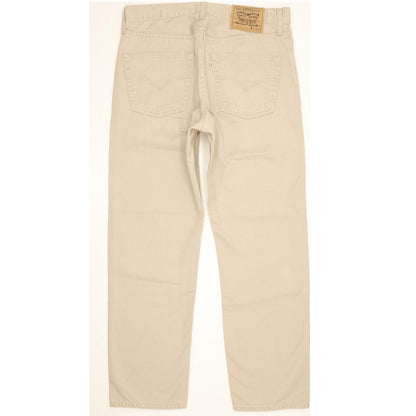 Levi's 615 Men Beige Straight Regular Jeans W33 L29