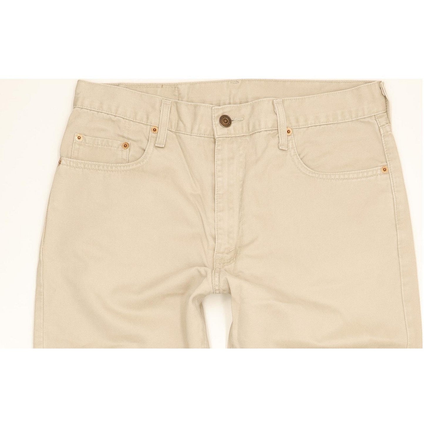 Levi's 615 Men Beige Straight Regular Jeans W33 L29