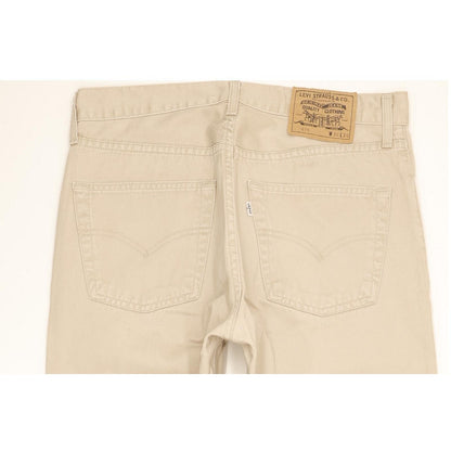 Levi's 615 Men Beige Straight Regular Jeans W33 L29