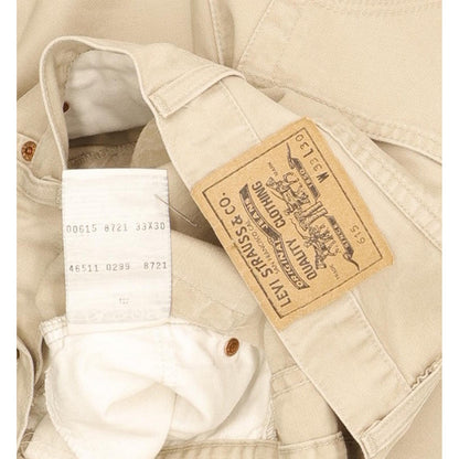 Levi's 615 Men Beige Straight Regular Jeans W33 L29