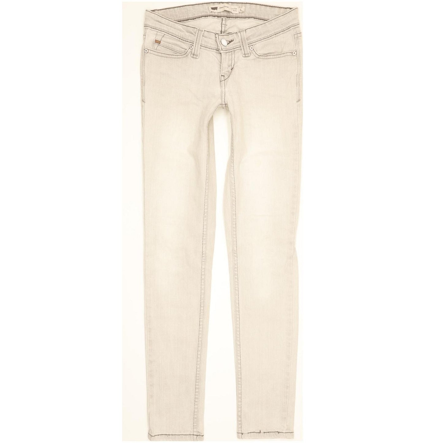 Levi's Demi Curve Women Grey Skinny Slim Stretch Jeans W25 L30