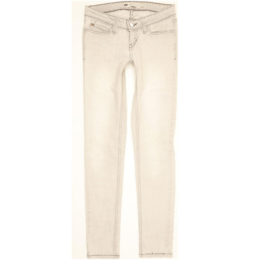 Levi's Demi Curve Women Grey Skinny Slim Stretch Jeans W25 L30