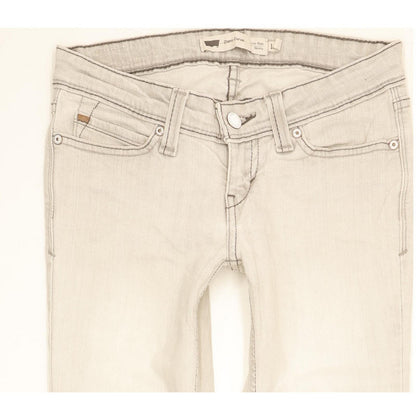 Levi's Demi Curve Women Grey Skinny Slim Stretch Jeans W25 L30