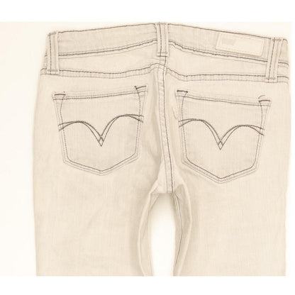 Levi's Demi Curve Women Grey Skinny Slim Stretch Jeans W25 L30