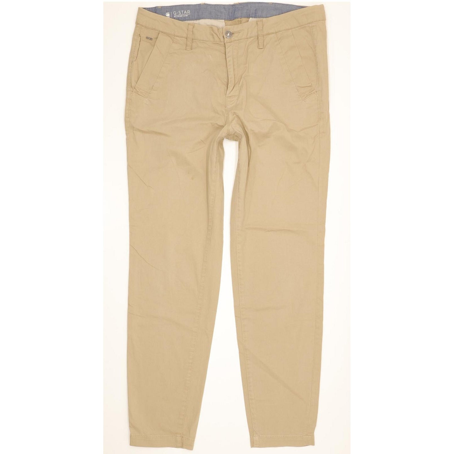 G-Star Bronson Women Beige Skinny Slim Chino Stretch Jeans W29 L28