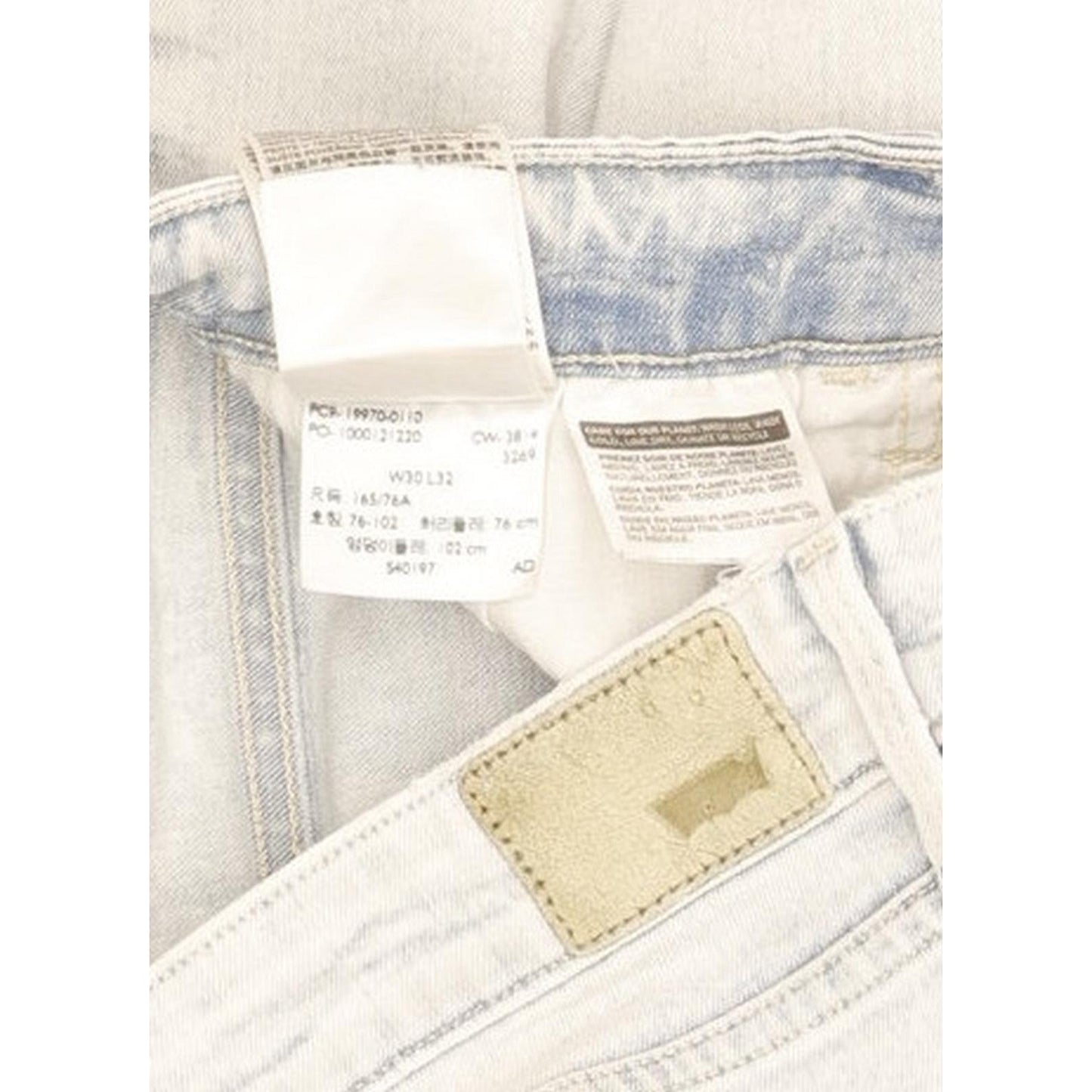 Levi's Women Blue Skinny Slim Stretch Jeans W30 L31