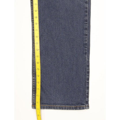 Lee Brooklyn Men Blue Straight Regular Stretch Jeans W38 L33
