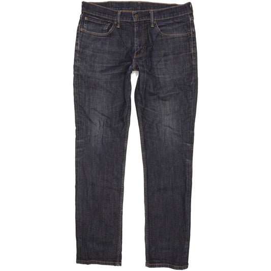 Levi's 511 Men Blue Straight Slim Stretch Jeans W34 L33