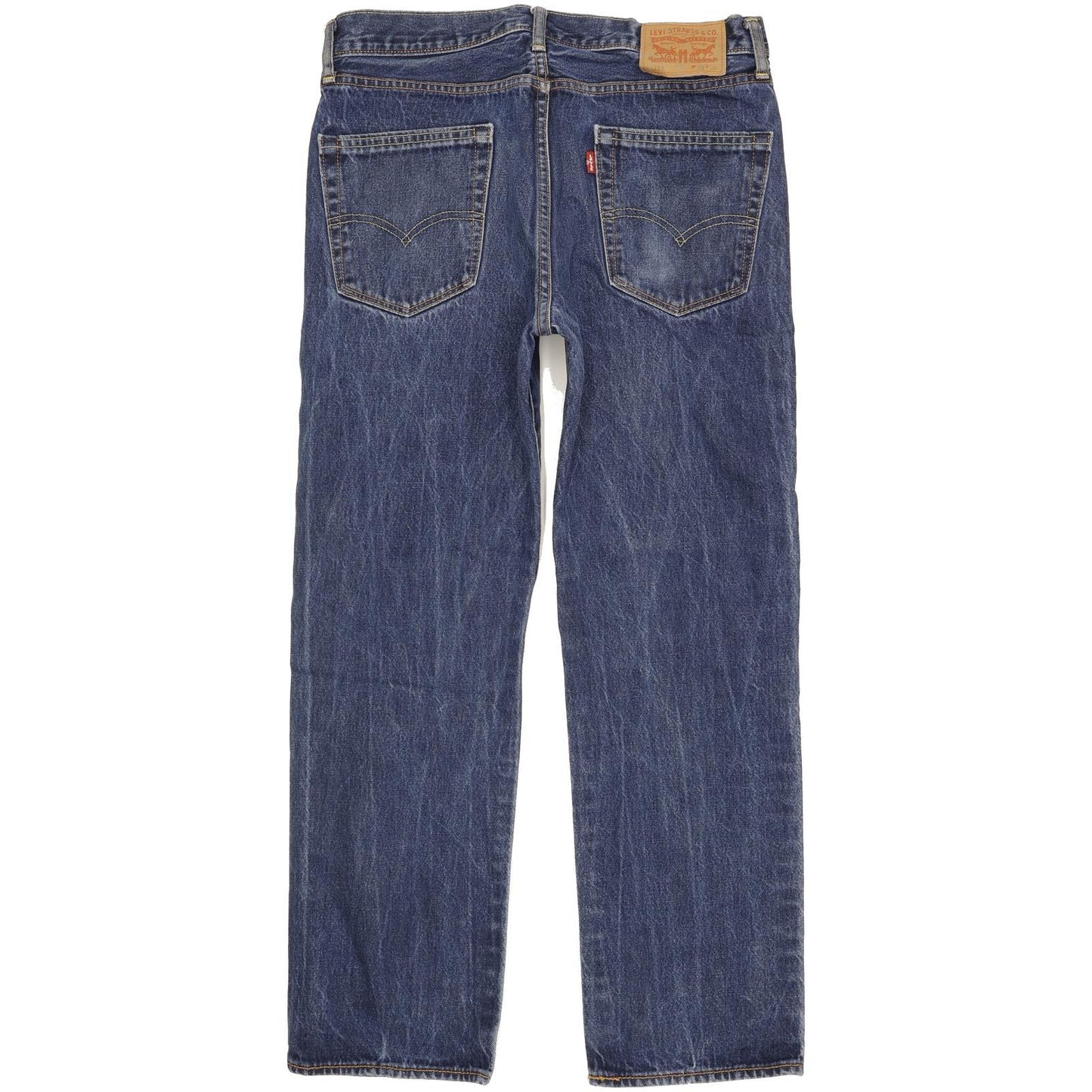 Levi's 751 Men Blue Straight Regular Jeans W33 L29
