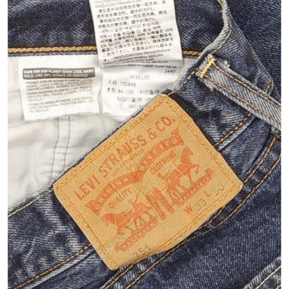 Levi's 751 Men Blue Straight Regular Jeans W33 L29