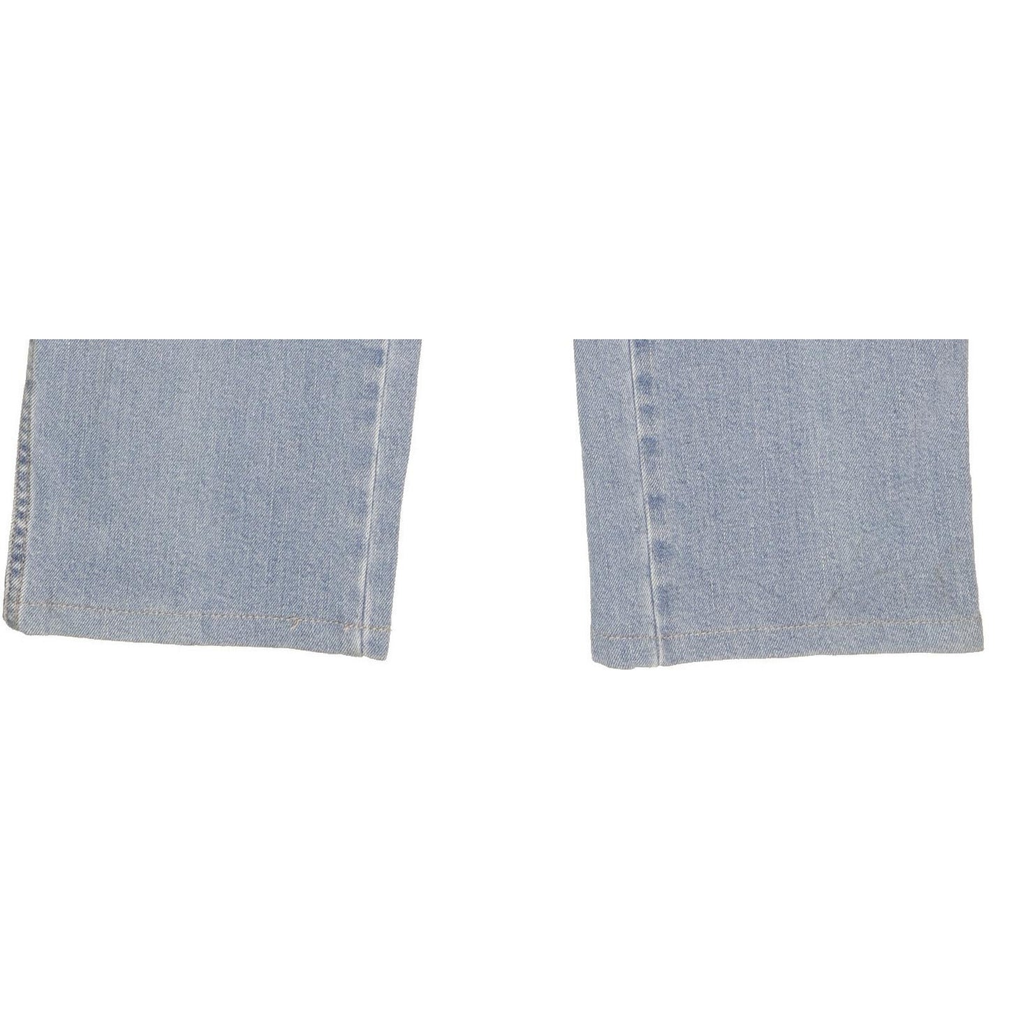 Wrangler Durable Quality Men Blue Straight Regular Stretch Jeans W36 L27