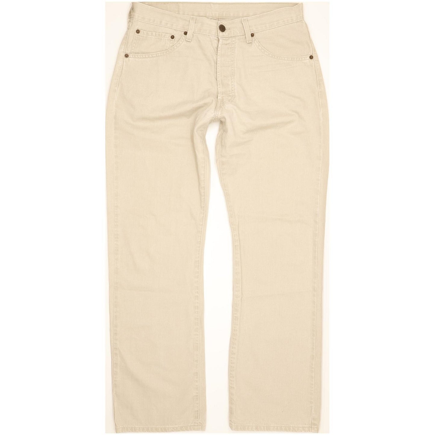 Levi's 551 Men Beige Straight Regular Jeans W34 L31