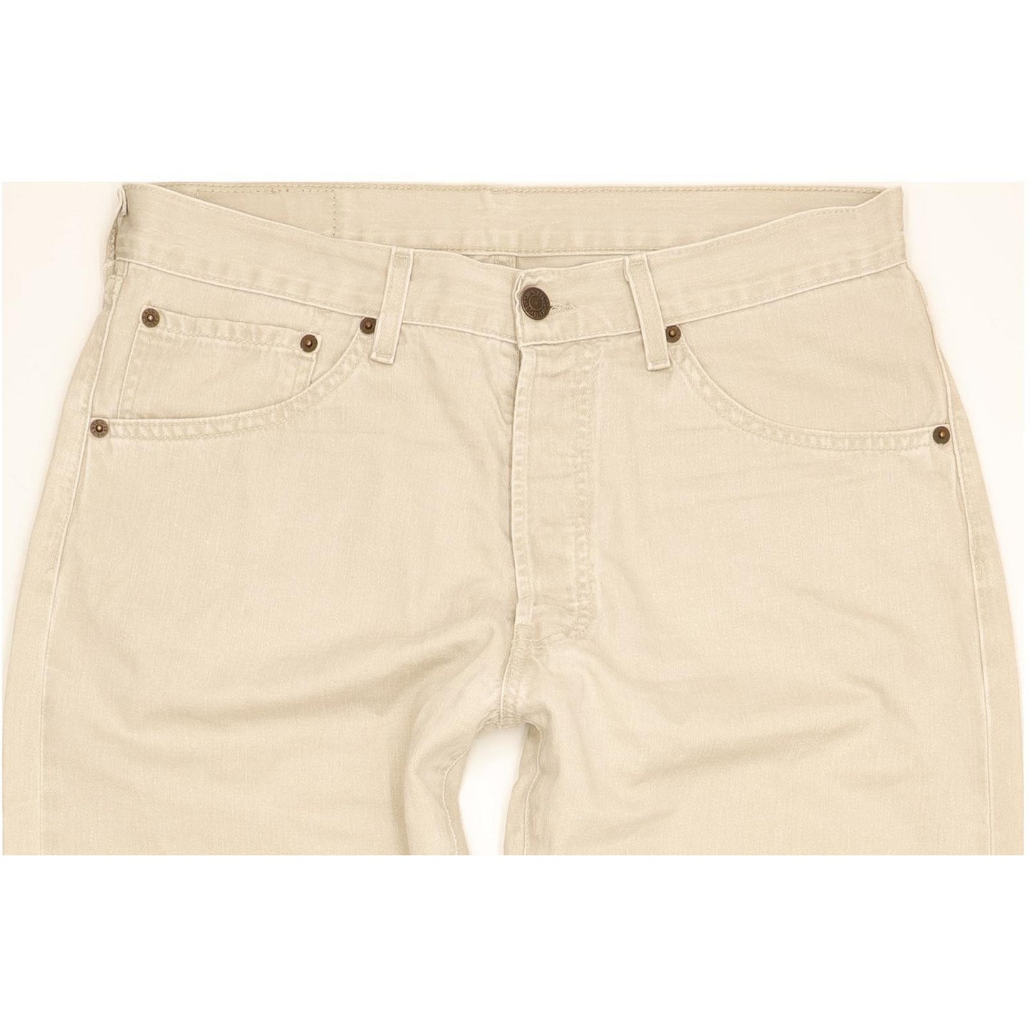 Levi's 551 Men Beige Straight Regular Jeans W34 L31