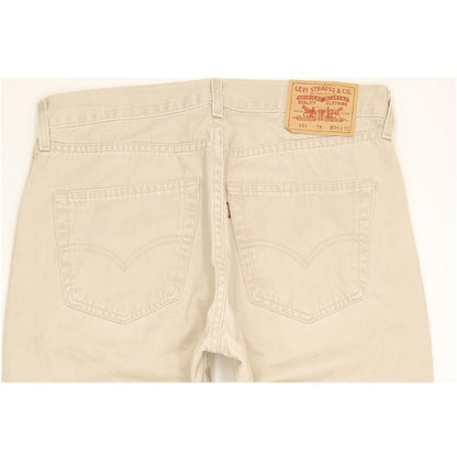 Levi's 551 Men Beige Straight Regular Jeans W34 L31
