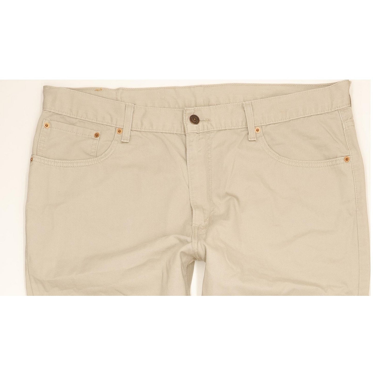 Levi's 581 Men Beige Straight Regular Jeans W40 L31