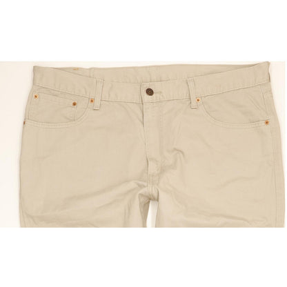 Levi's 581 Men Beige Straight Regular Jeans W40 L31
