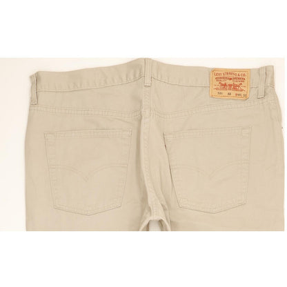 Levi's 581 Men Beige Straight Regular Jeans W40 L31