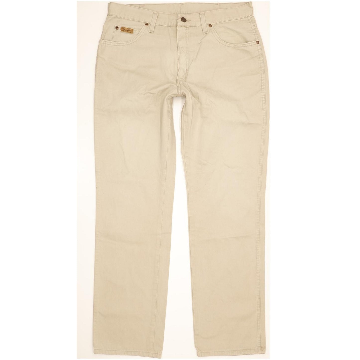 Wrangler Texas Men Beige Straight Regular Jeans W34 L32
