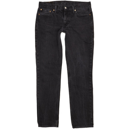Levi's 511 Men Black Straight Slim Jeans W32 L33