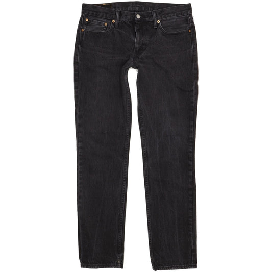 Levi's 511 Men Black Straight Slim Jeans W32 L33