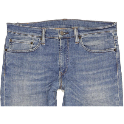 Levi's 511 Men Blue Straight Slim Stretch Jeans W34 L30