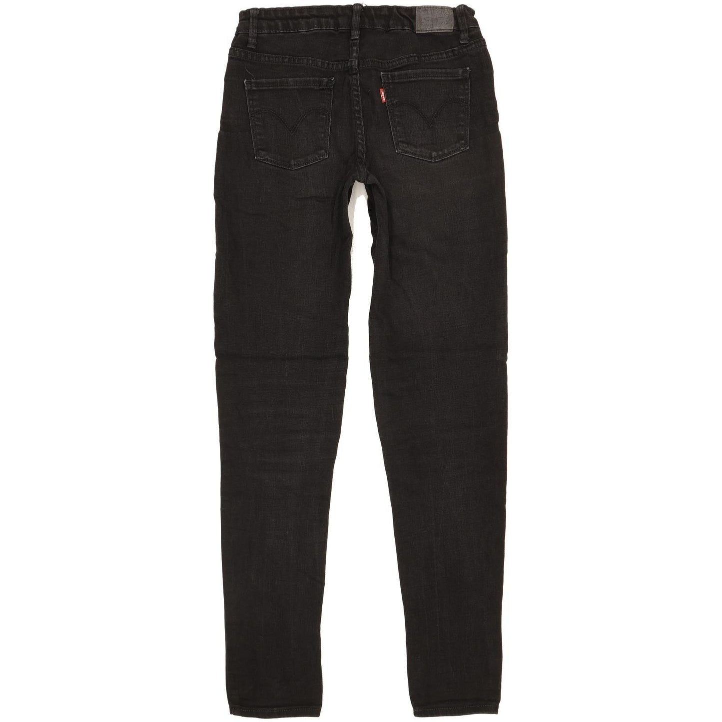 Levi's 710 Girls Women Black Skinny Slim Stretch Jeans W28 L29