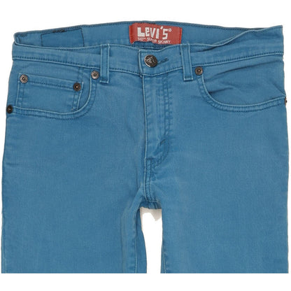 Levi's 510 Men Blue Skinny Slim Stretch Jeans W29 L29