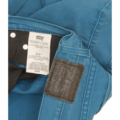 Levi's 510 Men Blue Skinny Slim Stretch Jeans W29 L29