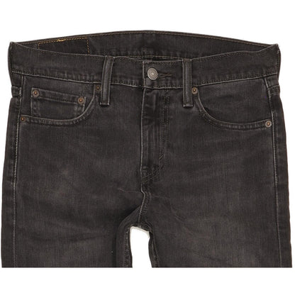 Levi's 510 Men Black Skinny Slim Stretch Jeans W30 L31