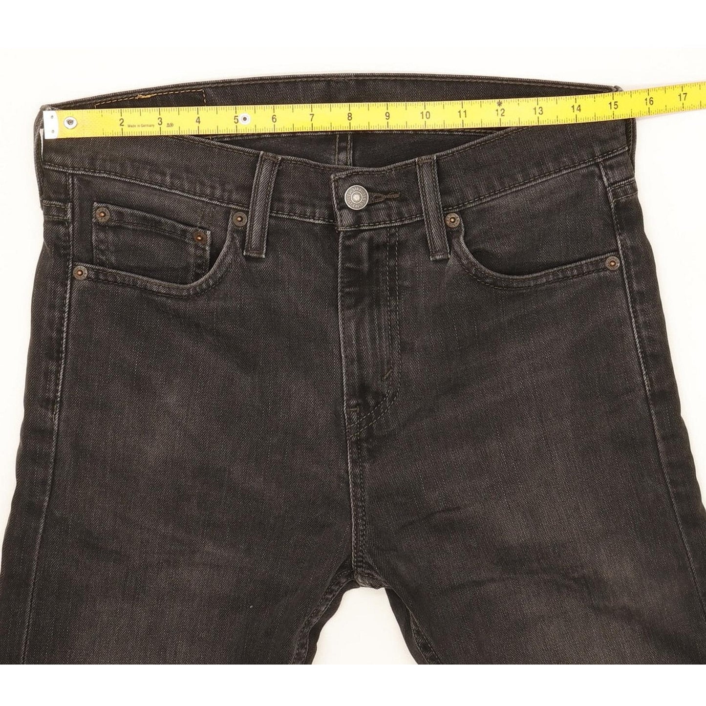 Levi's 510 Men Black Skinny Slim Stretch Jeans W30 L31