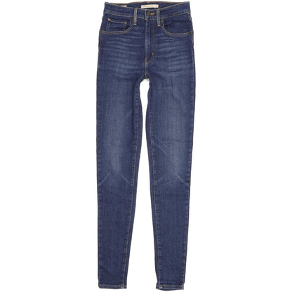 Levi's Mile Blue Skinny Slim Stretch Jeans High Waisted W27 L34