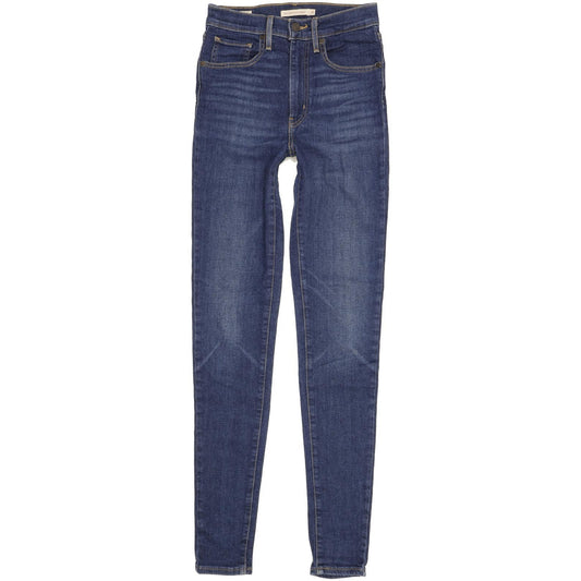 Levi's Mile Blue Skinny Slim Stretch Jeans High Waisted W27 L34