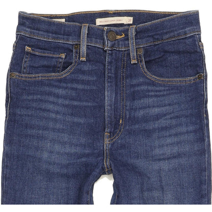 Levi's Mile Blue Skinny Slim Stretch Jeans High Waisted W27 L34