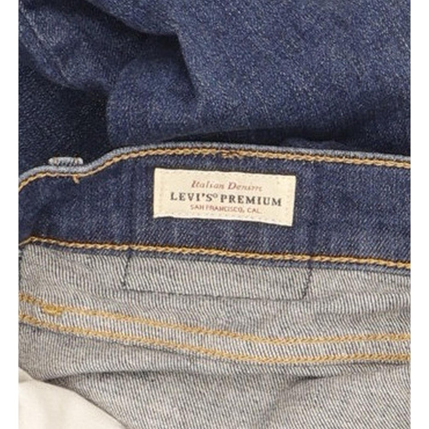 Levi's Mile Blue Skinny Slim Stretch Jeans High Waisted W27 L34