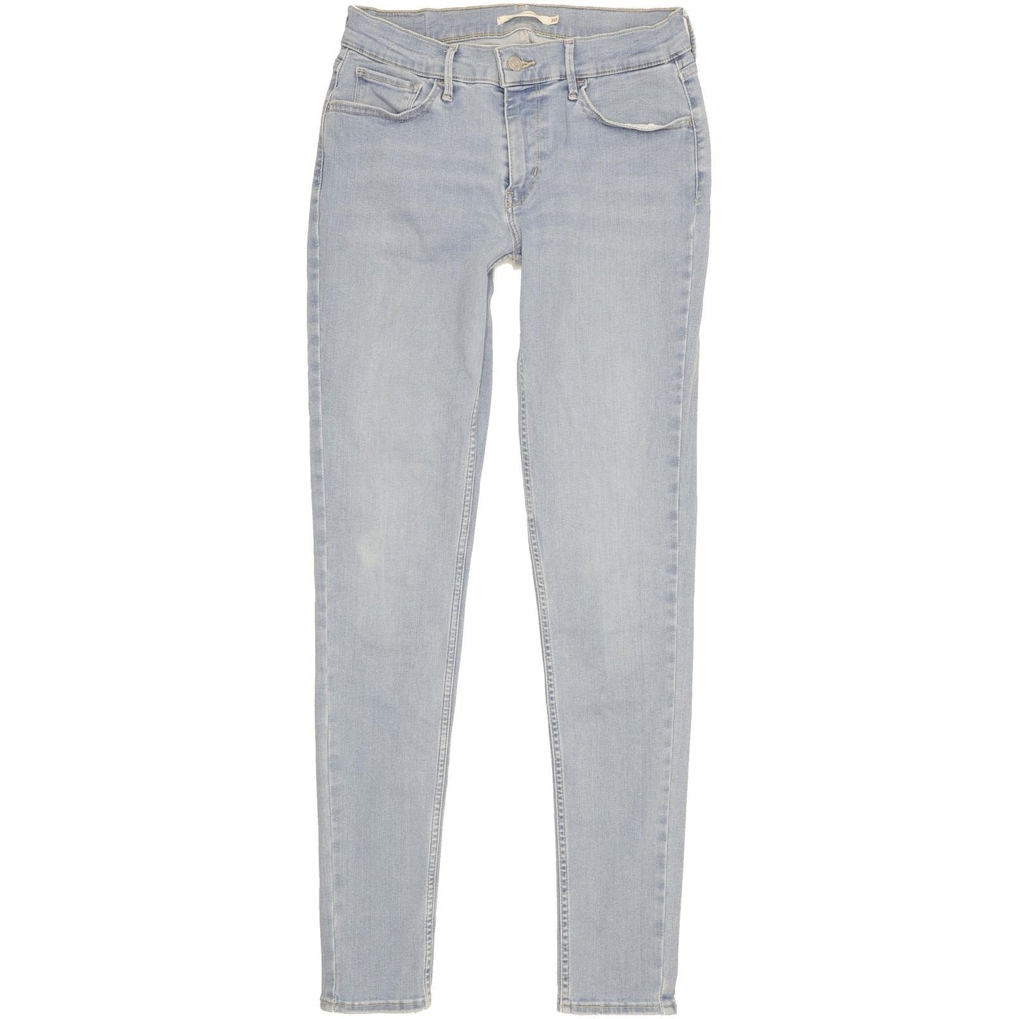 Levi's 710 Super Women Blue Skinny Slim Stretch Jeans W30 L32