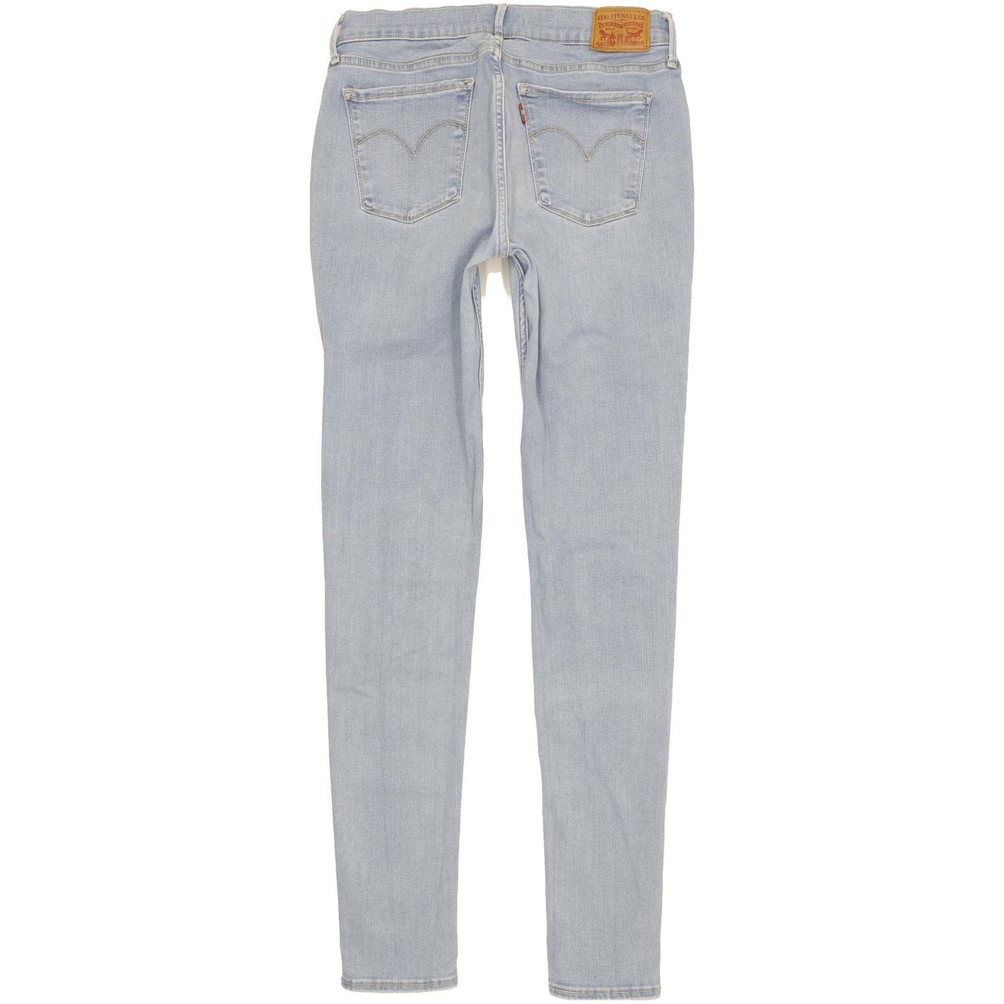 Levi's 710 Super Women Blue Skinny Slim Stretch Jeans W30 L32